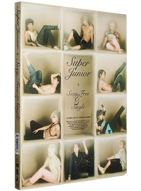 正版 SJ Super Junior 六辑 2012新专辑 CD+海报+小卡+写真集
