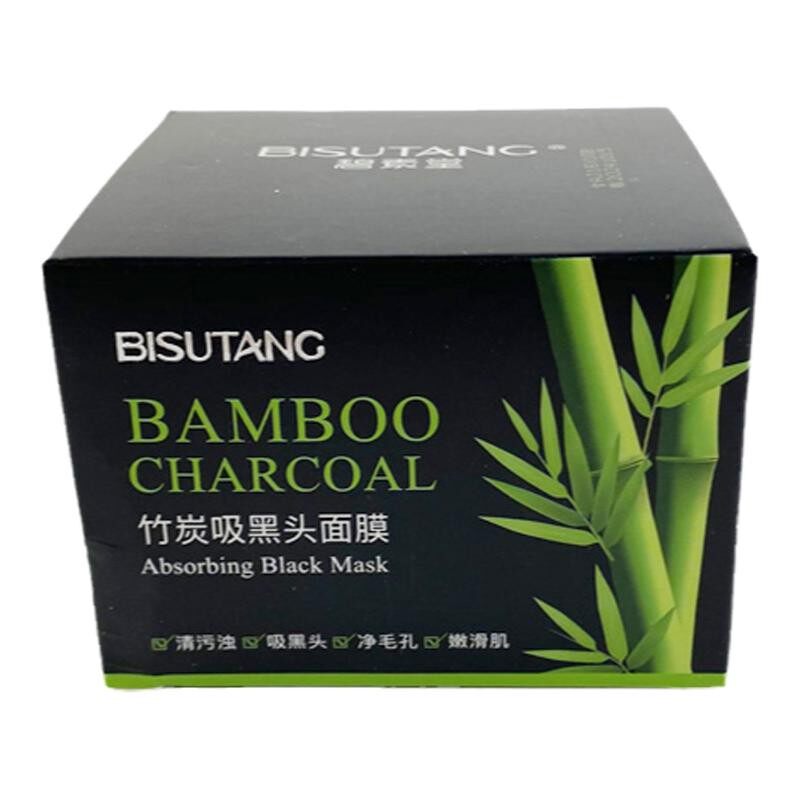 碧素堂竹炭吸黑头面膜120g去黑头鼻膜贴神器深层清洁污垢收缩毛孔