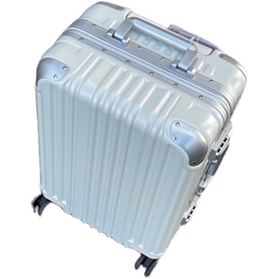 高配铝框！出口日本PC行李箱hinomoto静音轮密码箱登机托运箱可坐