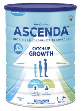 【自营】惠氏Ascenda火箭罐1600g