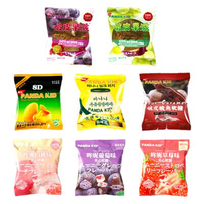 熊仔多口味剥皮果汁软糖散装喜糖