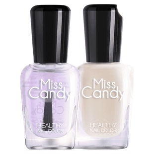 MissCandy指甲油坚韧护甲油透明盈润美甲营养油指缘修护软薄甲7ml