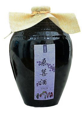500ml陶瓷装桑葚酒杭州乌镇西塘