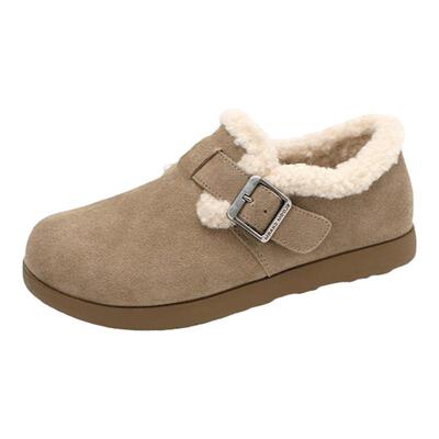 康莉厚底勃肯鞋毛毛鞋雪地靴