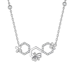 【郝熠然同款】ROSECITY有财花锁骨链轻奢高级感项链精致女配饰