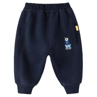 宝宝裤子冬季嘟嘟家男童长裤小童休闲运动裤童装儿童女童衣服冬装