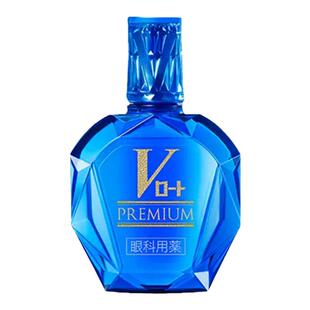 日本ROHTO乐敦V蓝钻滴眼液过度用眼疲劳充血干涩眼药水15ml进口