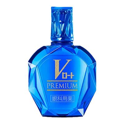日本ROHTO乐敦V蓝钻滴眼液过度用眼疲劳充血干涩眼药水15ml进口