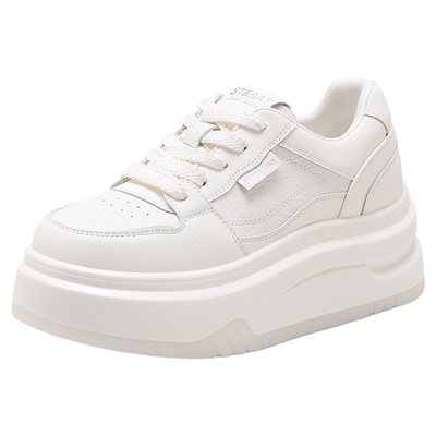 星期六新款厚底增高休闲板鞋女款