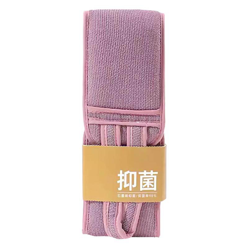 洗澡擦背神器抑菌搓澡巾后背搓澡长条搓背拉绳家用男女士专用强力