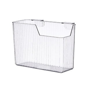 纳川壁挂厨房调料置物架保鲜膜葱姜蒜收纳盒橱柜挂篮各种收纳神器