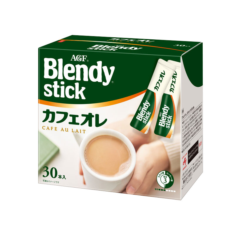 agf日本进口冲饮条装原味咖啡