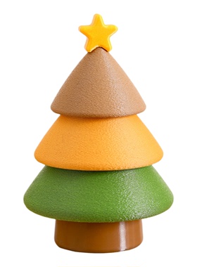 圣诞树餐桌高级感摆件创意