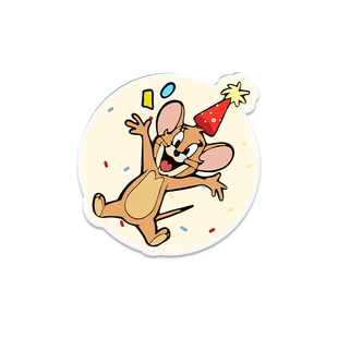 可爱老鼠墙贴自粘防水防潮创意墙壁改造遮丑神器亚克力墙洞遮挡贴