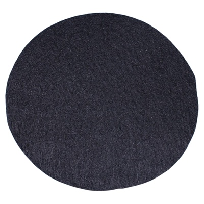 圆形胸针底托diy配件材料无纺布