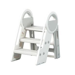 儿童登高梯子宝宝洗手梯脚踏凳小楼梯台阶洗漱台踩凳可折叠扶手梯