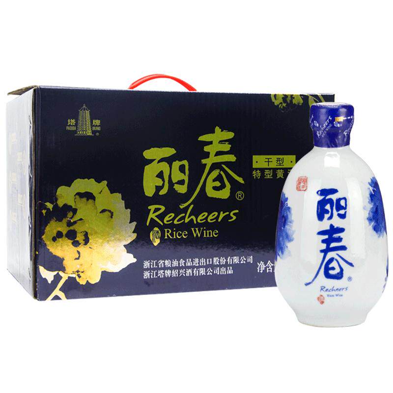 塔牌干型丽春375ml*6瓶绍兴黄酒