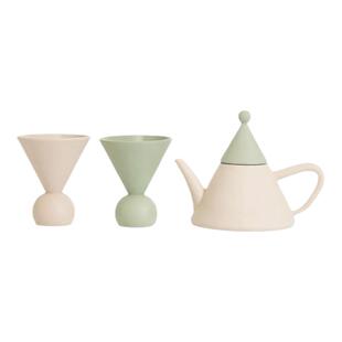 HoneyMee法式中古茶壶茶杯套装家用高颜值下午茶茶具乔迁礼盒套装