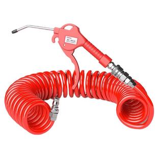 TWSNS台匠山耐斯气动空压机气泵8mmPU弹簧管气管软管接头VMG吹枪