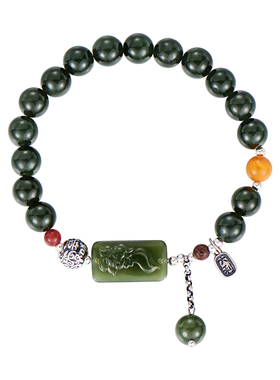 天然和田玉手串手链女