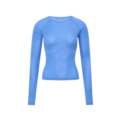 莱赛尔羊毛两件套叠穿长袖t恤