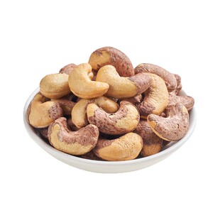 紫皮腰果原味官方旗舰店盐焗炭烧带皮腰果仁2斤坚果零食特大