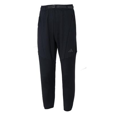 Adidas阿迪达斯男裤2025冬季新款D4T CW PANTS加绒针织长裤JN3674