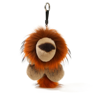 FNDOII真獭兔毛小狮子包包挂件高级感狮子王辛巴包包挂饰毛绒公仔