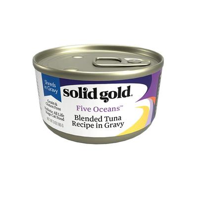 【自营】【Solid Gold】素力高椰子油海洋系列零食罐85g金枪鱼 *6