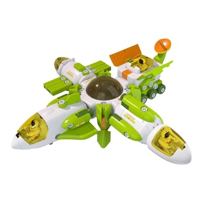 五合一变形航天空间站益智玩具