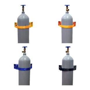 实验室气瓶固定支架abs塑料钢瓶固定带链防倾倒气瓶架40l氮气固定