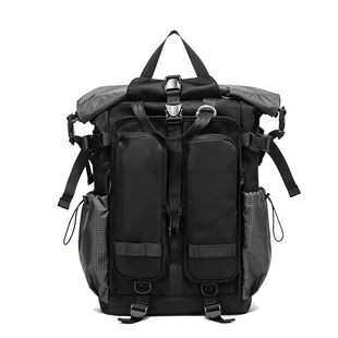 男士大容量防水电脑双肩包男款学生背包男生户外旅行机能登山书包