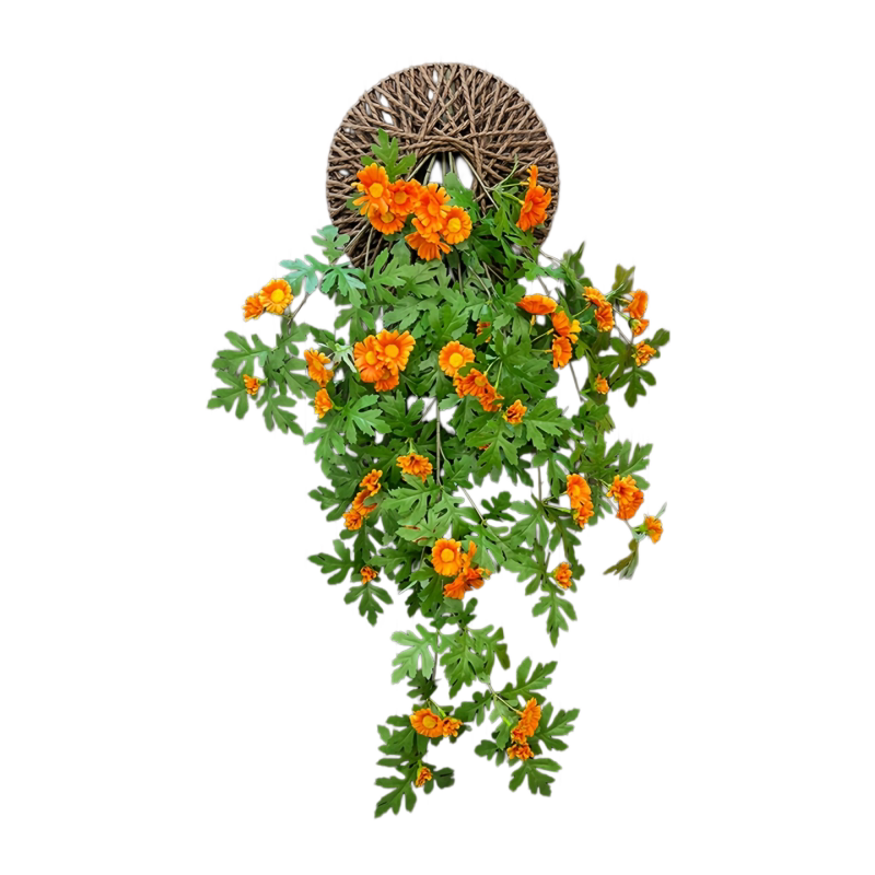 装饰遮挡挂墙绿植仿真雏菊