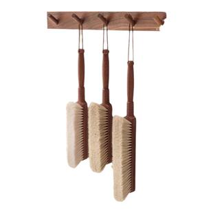 羊毛大衣软毛除尘刷家用马鬃毛细密不掉毛除尘打理衣物神器清洁刷