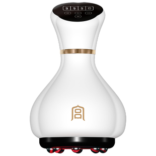 电动刮痧仪器经络刷全身通用淋巴疏通拔罐走罐揉腹背部按摩神器