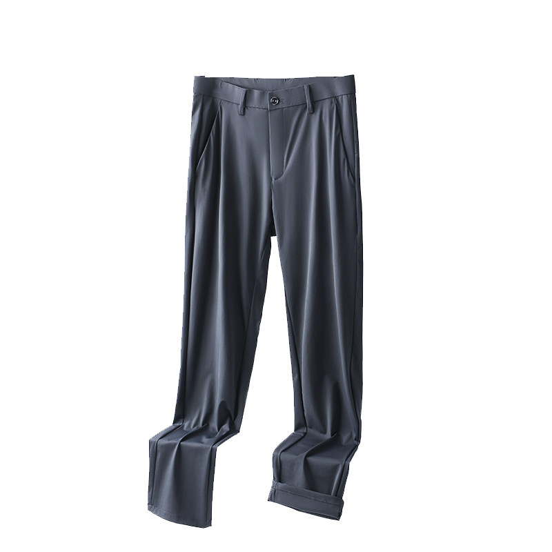 【四面弹】冰丝锦纶氨纶男裤