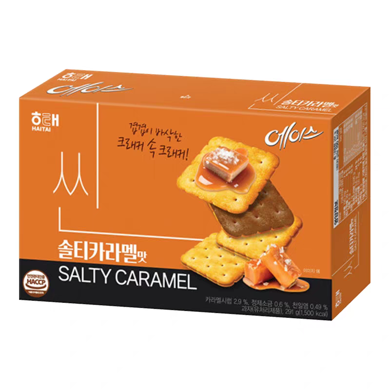 海太ACE焦糖味薄脆夹心饼干