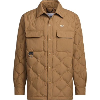 阿迪达斯男士宽松保暖羽绒服