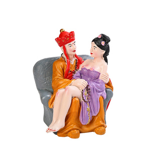唐僧抱美女茶宠可养变色创意茶玩茶桌茶台茶盘精品摆件茶具零配件