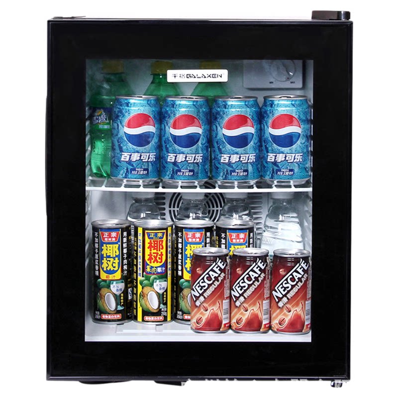 30L玻璃门酒店客房用小冰箱嵌入