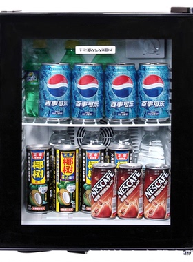 30L玻璃门酒店客房用小冰箱嵌入
