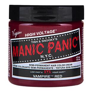 Manic Panic染发膏美国2024潮色流行植物斑紫海王红坏男孩mp染发