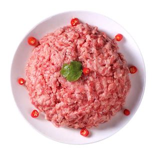华瑜谷饲原切牛肉馅新鲜手工肉馅优质低脂精肉美味料理食材