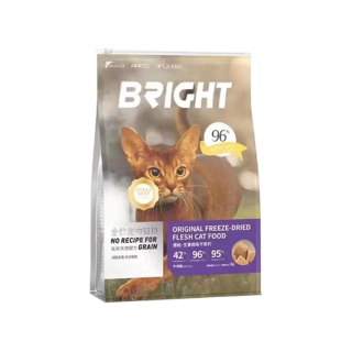 布兰德猫粮冻干生骨肉全价无谷猫粮全猫期低盐油增肥发腮长肉美毛