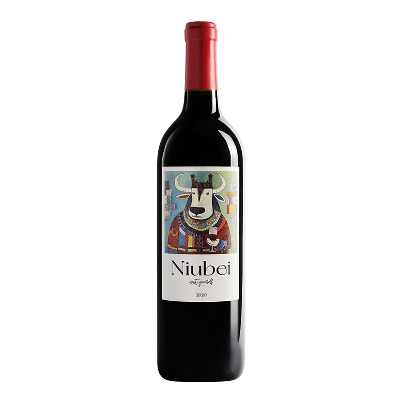 【好喝不贵 入口柔顺】niubei美乐干红葡萄酒750ml 2022年