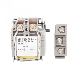 施耐德NSX分励脱扣器NSC630EZD160EZS/SHT欠压100M250N400强切 MX