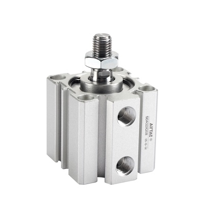 亚德客薄型气缸外螺纹