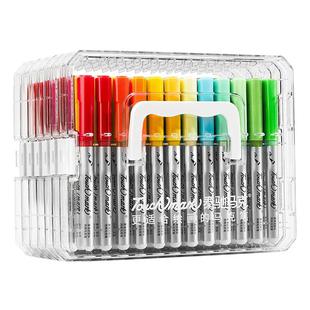 Touchmark软头直液式丙烯马克笔学生美术专用不透色丙烯笔小学生不透色可叠色幼儿园水彩笔儿童亚克力画画笔