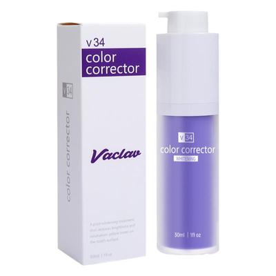 V34紫色牙膏美牙精华hismile牙膏V34 Colour Corrector紫慕斯调色