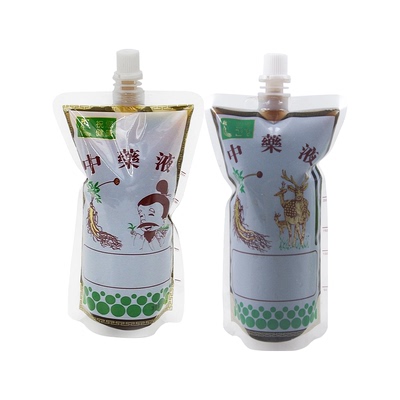 一次性饮料袋中药液自立吸嘴袋